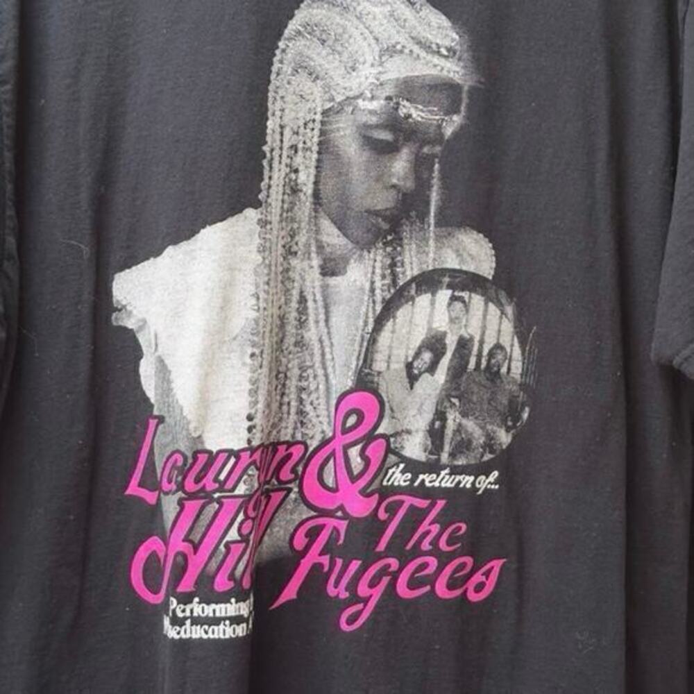 2005 Lauryn Hill & the Fugees Miseducation Reunion Tour Concert T-Shirt Mens XL